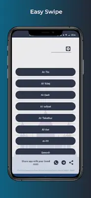 33 Small Surah with Audio MP3 android App screenshot 2